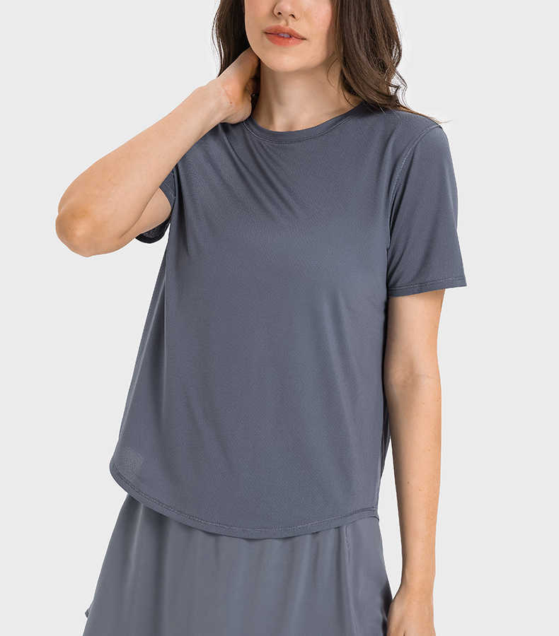 Yoga Top Women Gym Shirts Yoga T-shirt Crop Top Fitness Sport Shirt Breathable Sportswear Elastic Women's Gym Clothes Blouse Summer L-23, Boston orange
Yoga Top Women Gym Shirts Yoga T-shirt Crop Top Fitness Sport Shirt Breathable Sportswear Elastic Women's Gym Clothes Blouse Summer L-23, Boston orange
