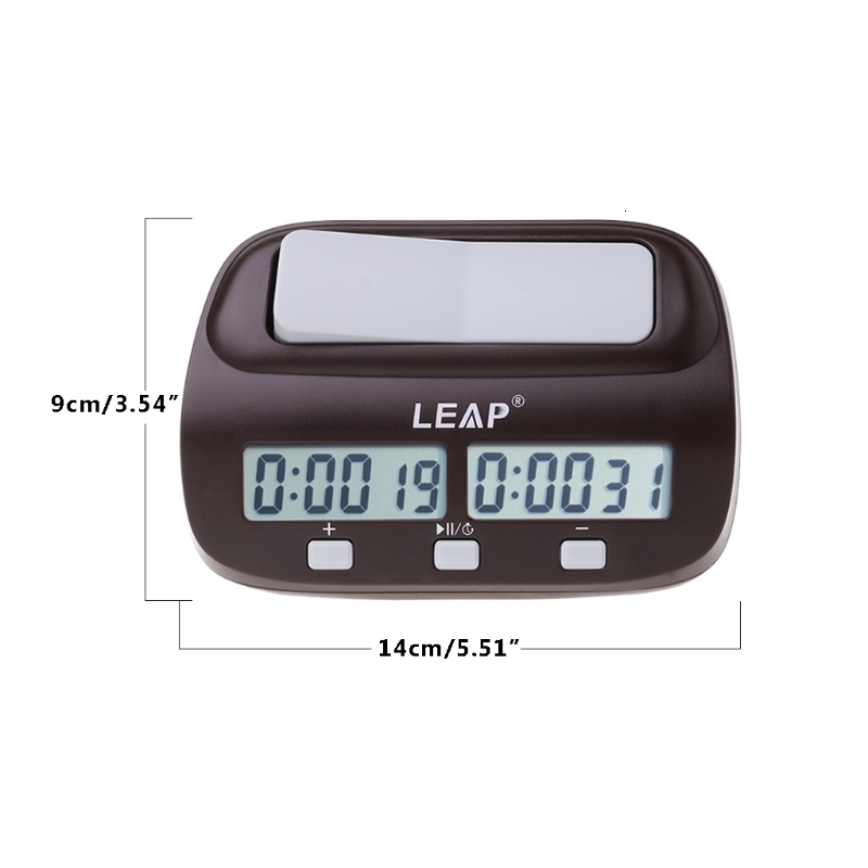 Chess Games Professional Digital Chess Clock Compact Stopwatch Board Clock with Competition Timer 230617 - view 7