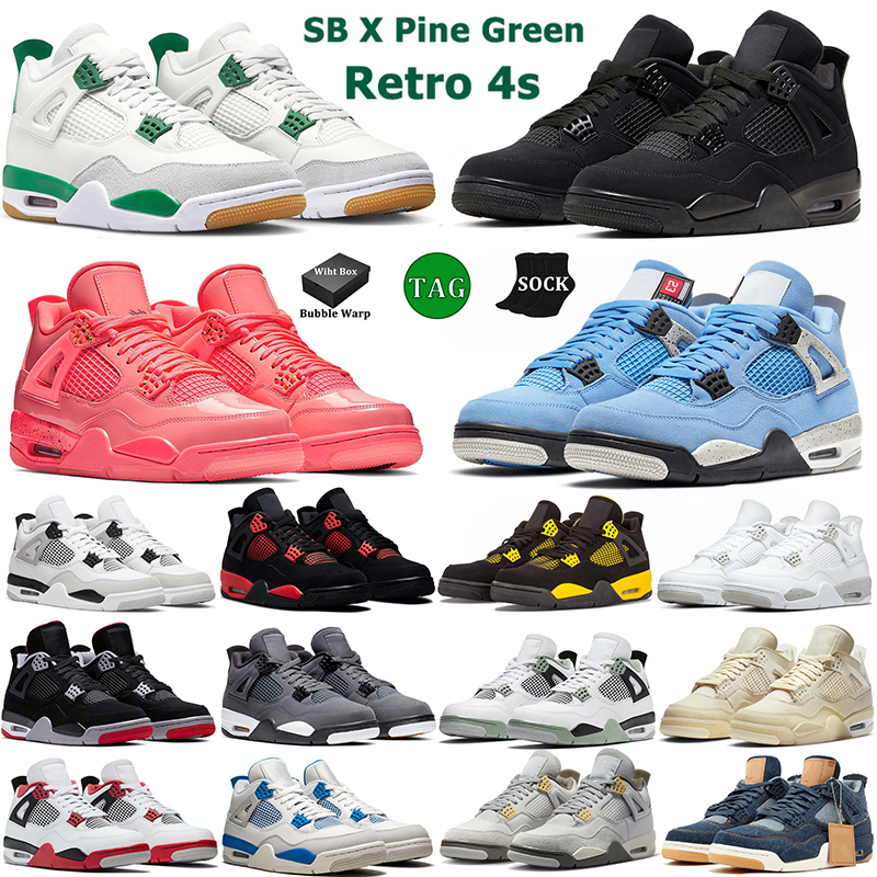 With Box 4s basketball shoes men womens jumpman 4 SB Pine Green Black Cat Hot Punch Unversity Blue Thunder Red White Oreo Cool Grey trainer sports sneakers size 36-47.5, 14
With Box 4s basketball shoes men womens jumpman 4 SB Pine Green Black Cat Hot Punch Unversity Blue Thunder Red White Oreo Cool Grey trainer sports sneakers size 36-47.5, 14