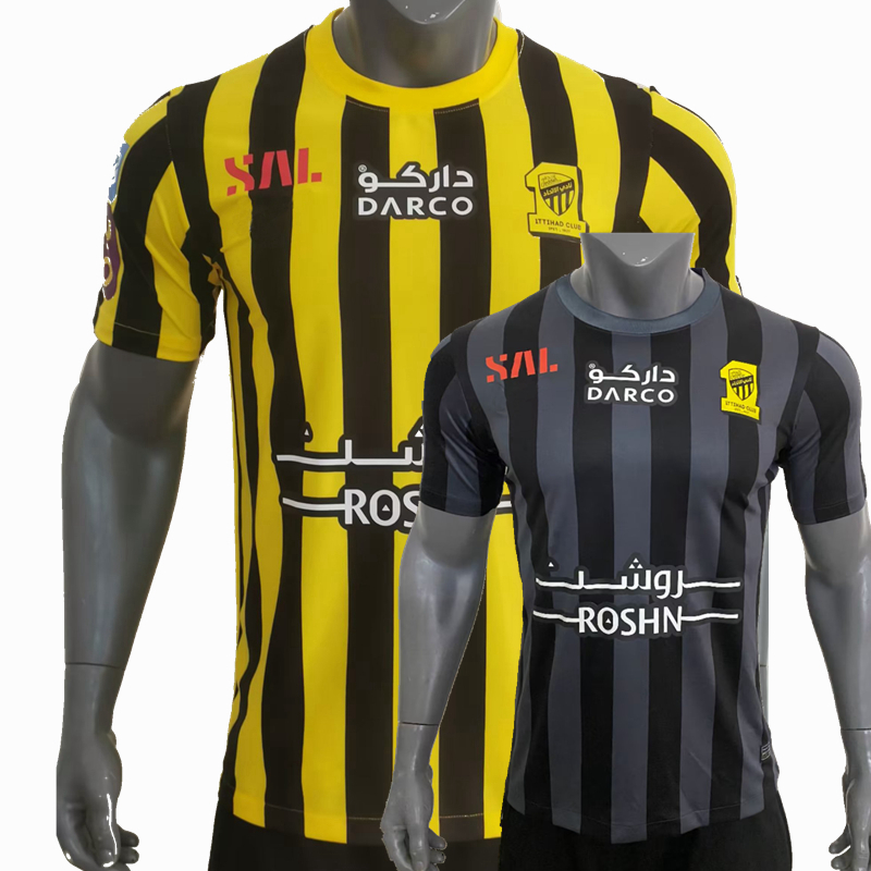 2023 2024 Al Ittihad Saudi Soccer Jerseys BENZEMA KANTE CORONADO ROMARINHO COSTA HEGAZI home away 22 23 football shirt
2023 2024 Al Ittihad Saudi Soccer Jerseys BENZEMA KANTE CORONADO ROMARINHO COSTA HEGAZI home away 22 23 football shirt