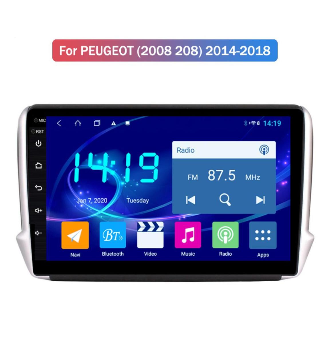 Unique UI Android 10 Car DVD Video Player For PEUGEOT 2008 208 2014-2018 with WIFI GPS o 4g DSP BT1595283
Unique UI Android 10 Car DVD Video Player For PEUGEOT 2008 208 2014-2018 with WIFI GPS o 4g DSP BT1595283