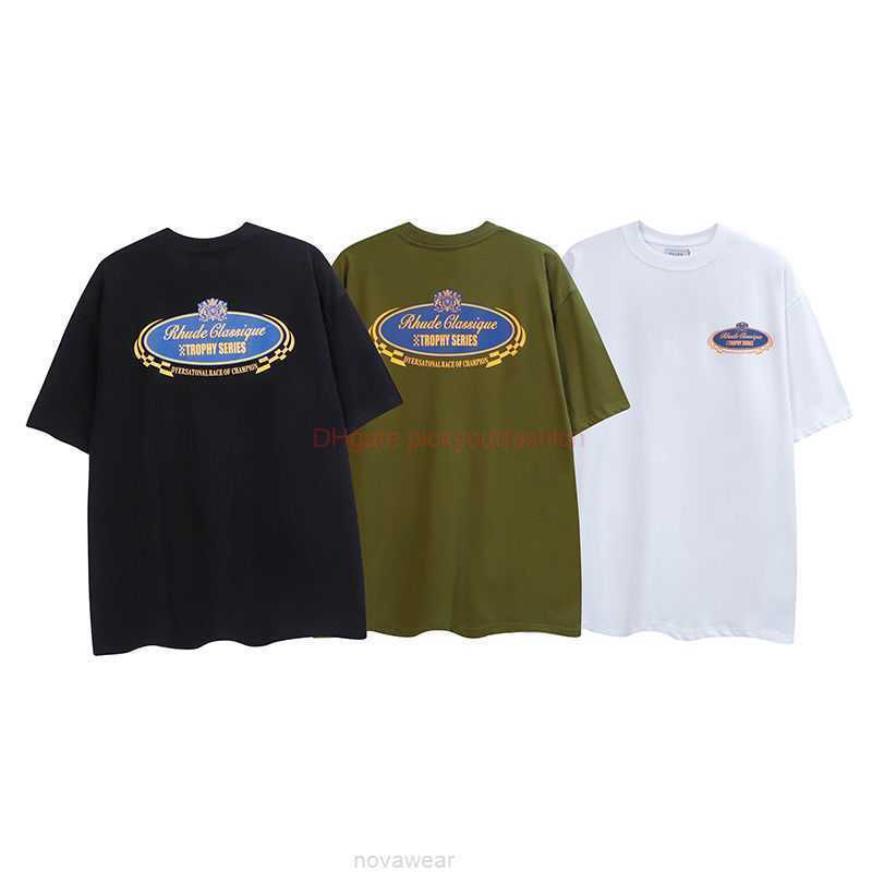 Designer Fashion Clothing Tees Tshirt Rhude Print Summer New Cotton Loose Relaxed Unisex Couple Short Sleeve Tshirt Fashion High Street Top Cotton Streetwear Tops C, White
Designer Fashion Clothing Tees Tshirt Rhude Print Summer New Cotton Loose Relaxed Unisex Couple Short Sleeve Tshirt Fashion High Street Top Cotton Streetwear Tops C, White