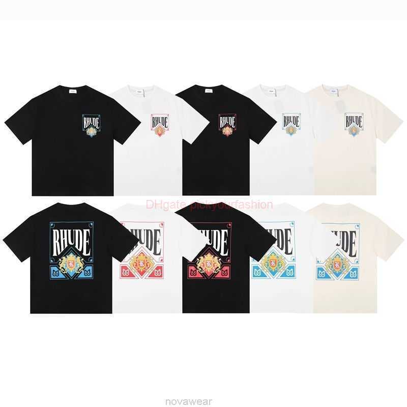 Designer Fashion Clothing Tees Tshirt Rhude New Poker Card Print American Small Style Trend High Street Loose Round Neck Couple Short Sleeve Tshirt Cotton Streetwea, Black and blue
Designer Fashion Clothing Tees Tshirt Rhude New Poker Card Print American Small Style Trend High Street Loose Round Neck Couple Short Sleeve Tshirt Cotton Streetwea, Black and blue