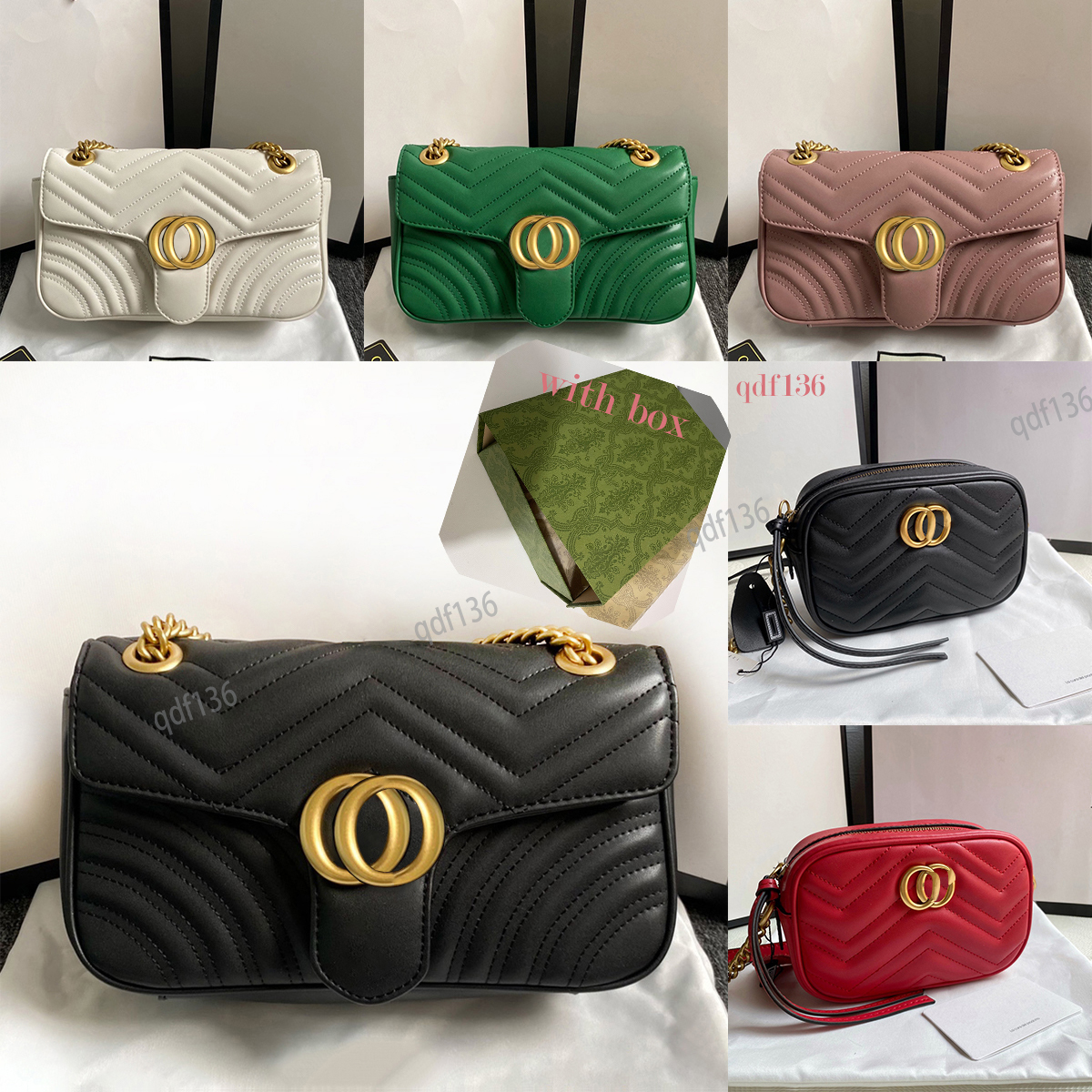 Designer Bag Handbag Cross Body Bag Women Fashion Shoulder Bags 2 Gs Marmont Classic Tote 3 Sizes Luxuries Genuine Leather With Serial Number 2023 new items
Designer Bag Handbag Cross Body Bag Women Fashion Shoulder Bags 2 Gs Marmont Classic Tote 3 Sizes Luxuries Genuine Leather With Serial Number 2023 new items