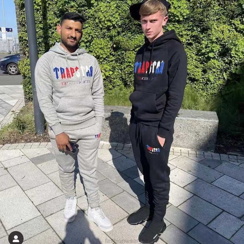 Designer Clothing Mens Sweatshirts Fashion Streetwear Beautiful Trapstar Blue Red Rainbow Embroidery Letter Autumn Winter Plush Hooded Sweater Pants Casual Spor, Shipping fee
Designer Clothing Mens Sweatshirts Fashion Streetwear Beautiful Trapstar Blue Red Rainbow Embroidery Letter Autumn Winter Plush Hooded Sweater Pants Casual Spor, Shipping fee