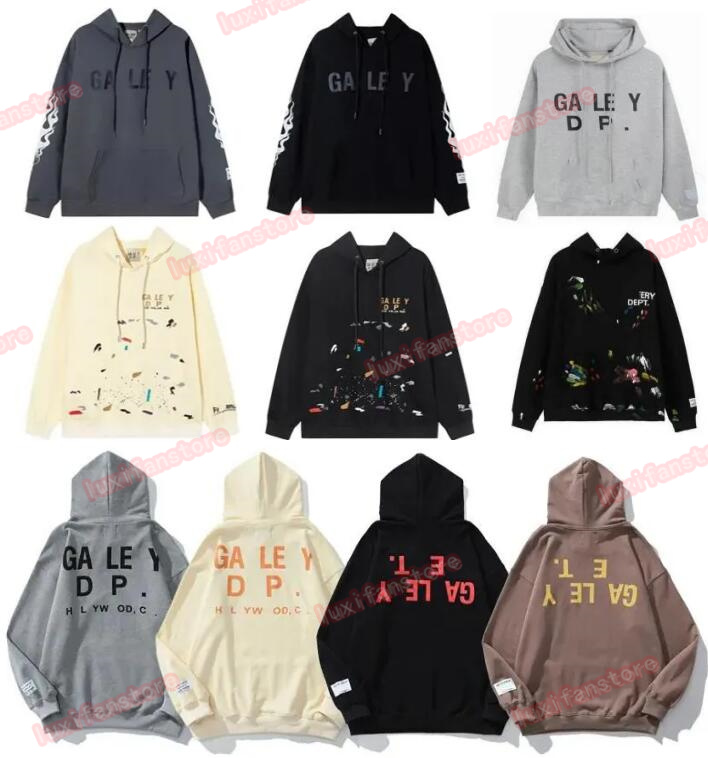 Men's Hoodies Sweatshirts Hoodie Designer Galleryes depts Gary Painted Graffiti Used Letters Printed Loose Casual Fashion Men and WomenLDM9, Postage subsidy
Men's Hoodies Sweatshirts Hoodie Designer Galleryes depts Gary Painted Graffiti Used Letters Printed Loose Casual Fashion Men and WomenLDM9, Postage subsidy
