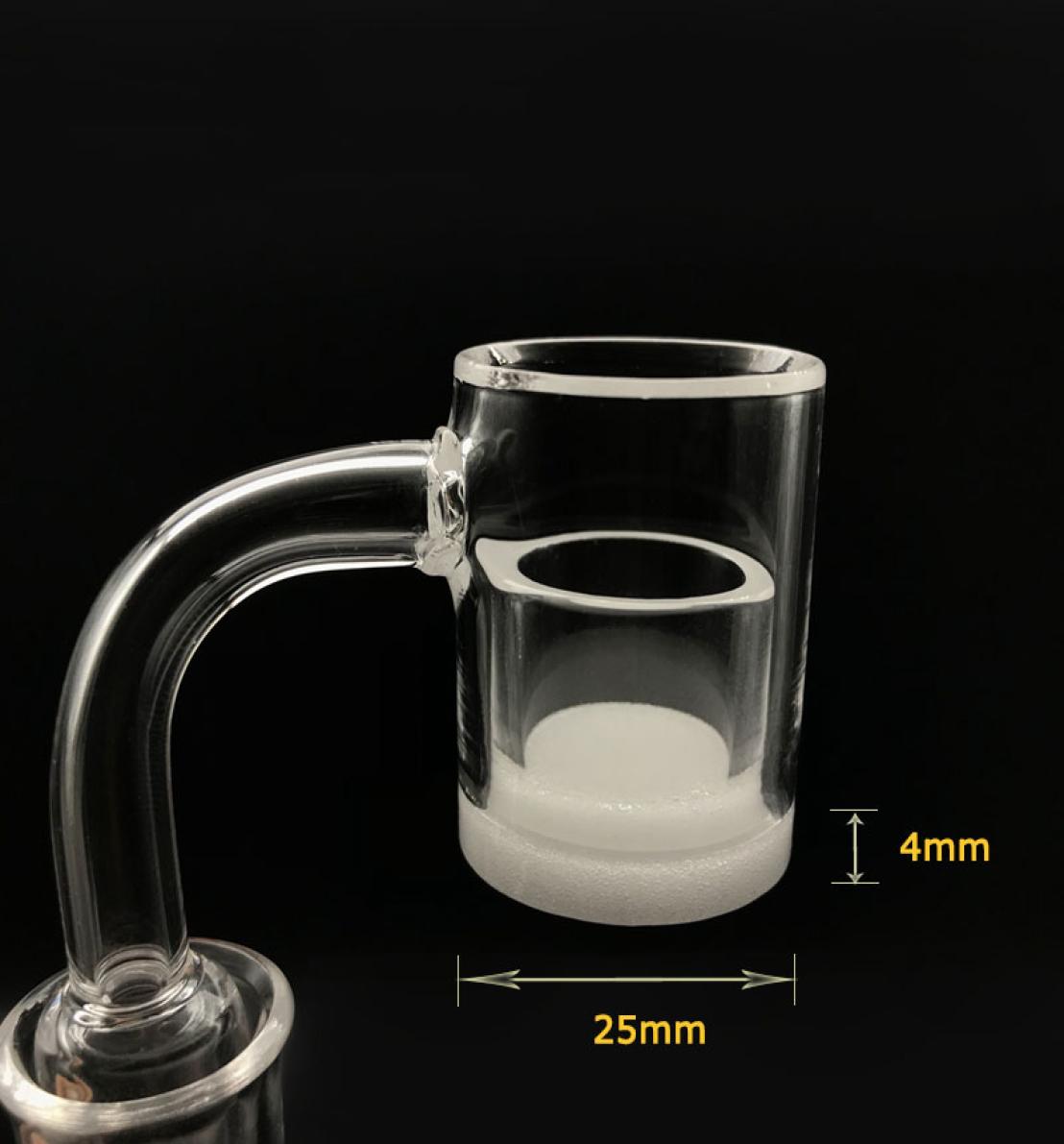 4mm Opaque Bottom Beveled Edge Banger Gavel Banger With Opaque Quartz Insert 10mm 14mm 18mm Flap Top Thermal Quartz Banger For Dab2203795
4mm Opaque Bottom Beveled Edge Banger Gavel Banger With Opaque Quartz Insert 10mm 14mm 18mm Flap Top Thermal Quartz Banger For Dab2203795