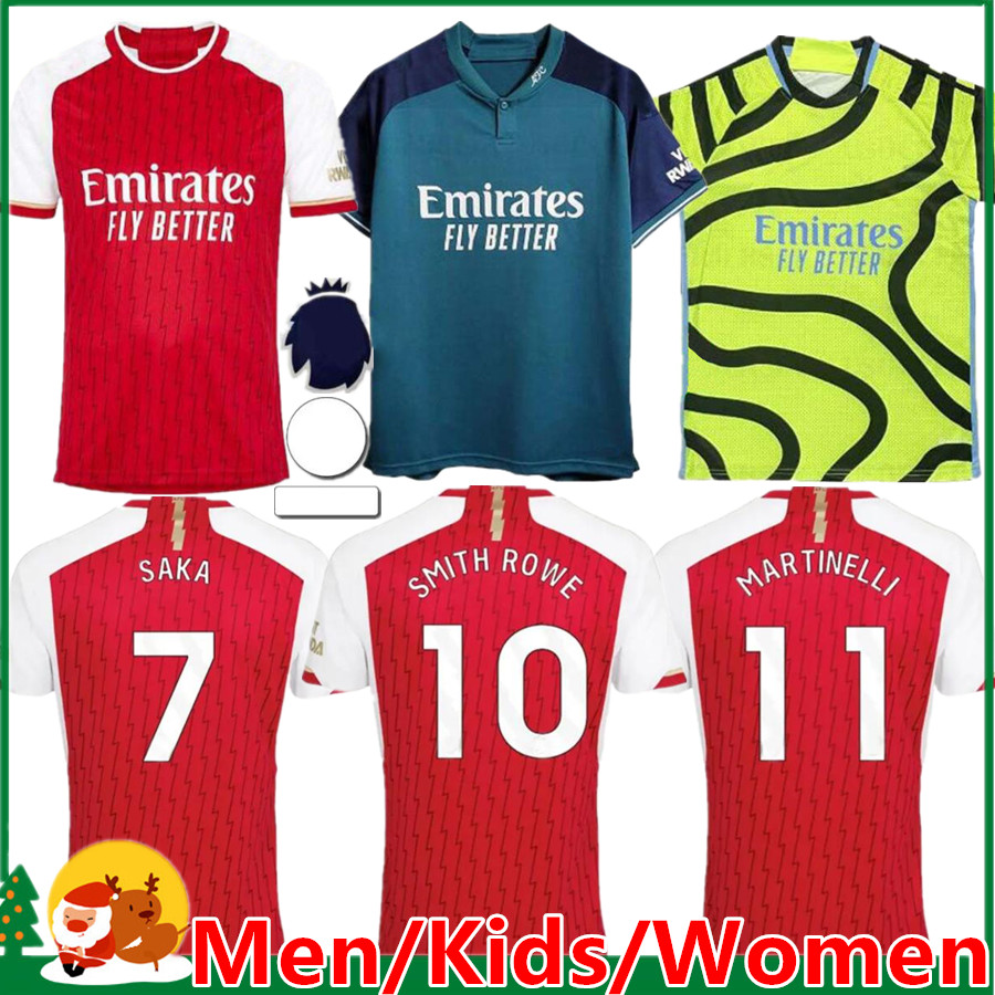 23 24 SMITH ROWE SAKA soccer jerseys MARTINELLI 2023 2024 ODEGAARD Nketiah G.JESUS FABIO VIEIRA ZINCHENKO SALIBA JORGINHO football shirt Men women / Kids kit, New 23/24 home
23 24 SMITH ROWE SAKA soccer jerseys MARTINELLI 2023 2024 ODEGAARD Nketiah G.JESUS FABIO VIEIRA ZINCHENKO SALIBA JORGINHO football shirt Men women / Kids kit, New 23/24 home