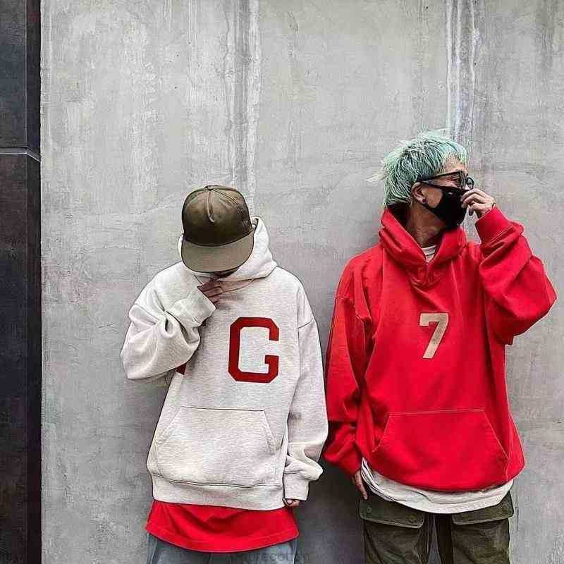 Designer Luxury Men's Hoodies Cotton Comfortable Sweatshirt Fog 7th Season Main Line Feel of God High Street Leisure Digital 7 Red Plush Sweater Hoodie, Shipping fee
Designer Luxury Men's Hoodies Cotton Comfortable Sweatshirt Fog 7th Season Main Line Feel of God High Street Leisure Digital 7 Red Plush Sweater Hoodie, Shipping fee