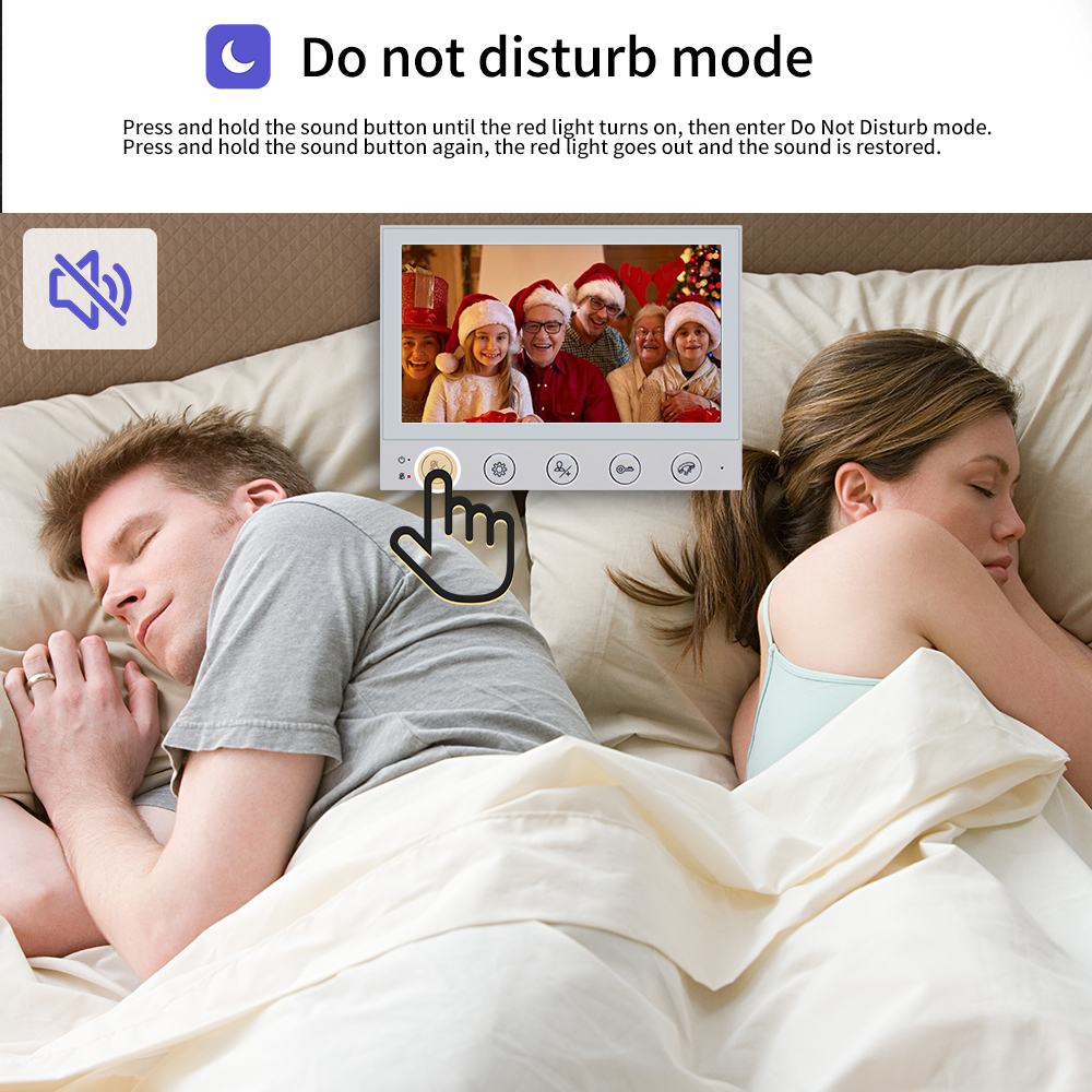 Anjielosmart 1200TVL HD Wired Video Intercom Camera Doorbell with IR Night Vision Wide Angle Video Door phone system for Home