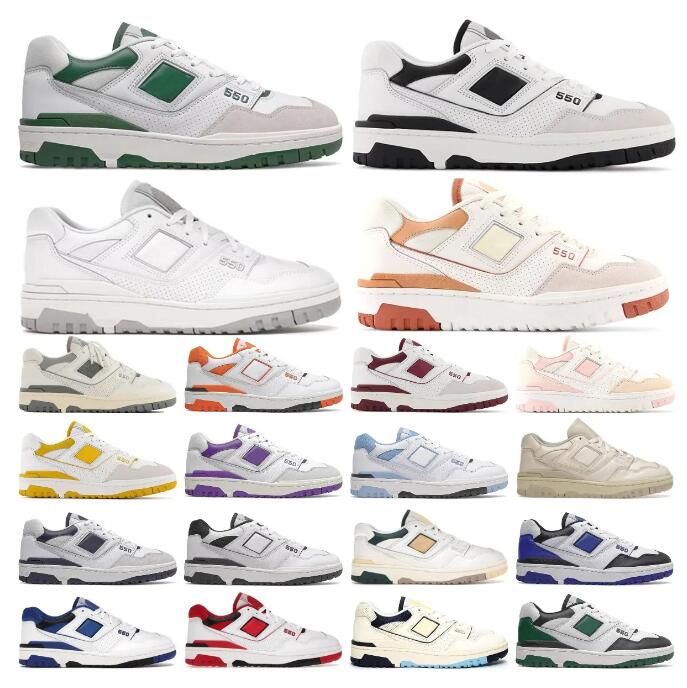 B550 Casual Shoes Mens Women White Green Grey Cream Black Blue UNC NB550 Navy Purple Shadow Rich Paul Burgundy Cyan AURALEE 574 N574 Mens Trainers Designers Sneakers
B550 Casual Shoes Mens Women White Green Grey Cream Black Blue UNC NB550 Navy Purple Shadow Rich Paul Burgundy Cyan AURALEE 574 N574 Mens Trainers Designers Sneakers