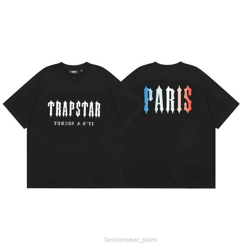 Designer Fashion Clothing Tees Tsihrts Shirts Small Trendy Brand Trapstar Paris Printed Short Sleeved Short Sleeved Summer Pure Cotton Casual Couple Tshirt Rock Hi, Black
Designer Fashion Clothing Tees Tsihrts Shirts Small Trendy Brand Trapstar Paris Printed Short Sleeved Short Sleeved Summer Pure Cotton Casual Couple Tshirt Rock Hi, Black