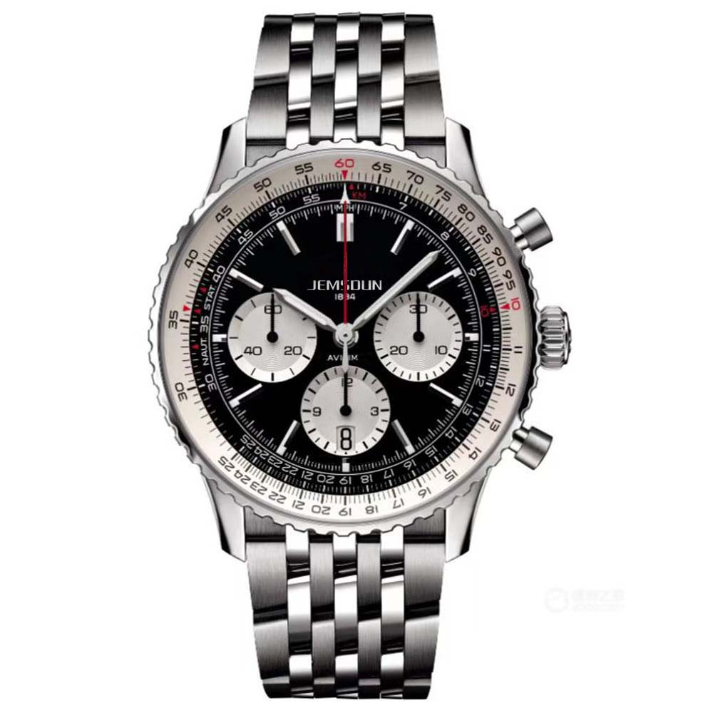 20233 Mens Multi-functional chronograph quartz Mechanical Watch 50mm Leather Strap Blue Black Sapphire WristWatches Super luminous montre de luxe, 19
20233 Mens Multi-functional chronograph quartz Mechanical Watch 50mm Leather Strap Blue Black Sapphire WristWatches Super luminous montre de luxe, 19