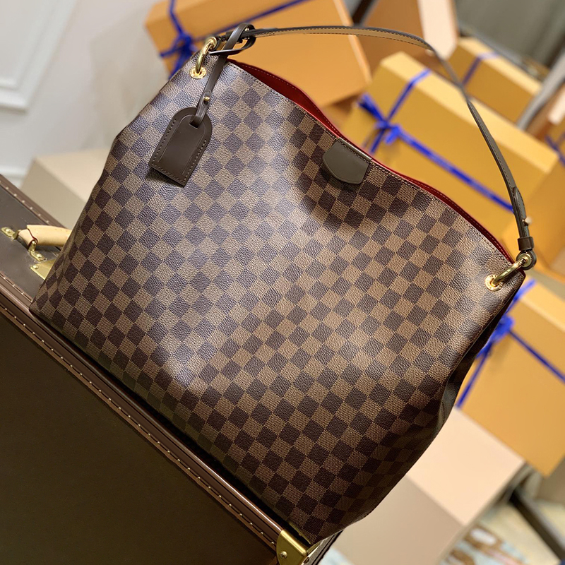 Designer Handbag Genuine leather Shopping Bag 41CM Luxury Shoulder Bag Delicate knockoff Women Bag With Box YL217