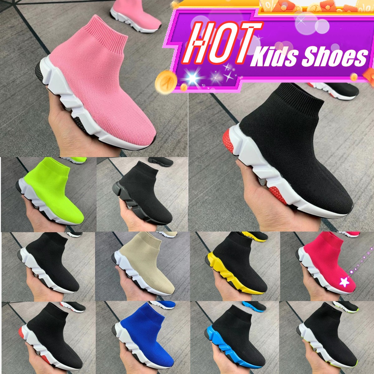 

kids shoes sock baby boots shoe speed sneaker boot designer high black trainers girls kid youth toddler infants children girl toddlres desogmer 72oz#