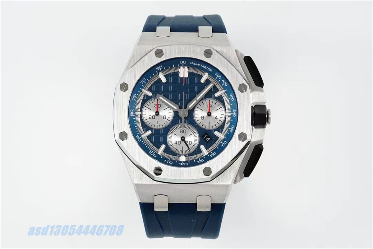 A. pf Men's Watch 26420 Dandong 4401 movement natural rubber watch with sapphire mirror steel case, As shown
A. pf Men's Watch 26420 Dandong 4401 movement natural rubber watch with sapphire mirror steel case, As shown