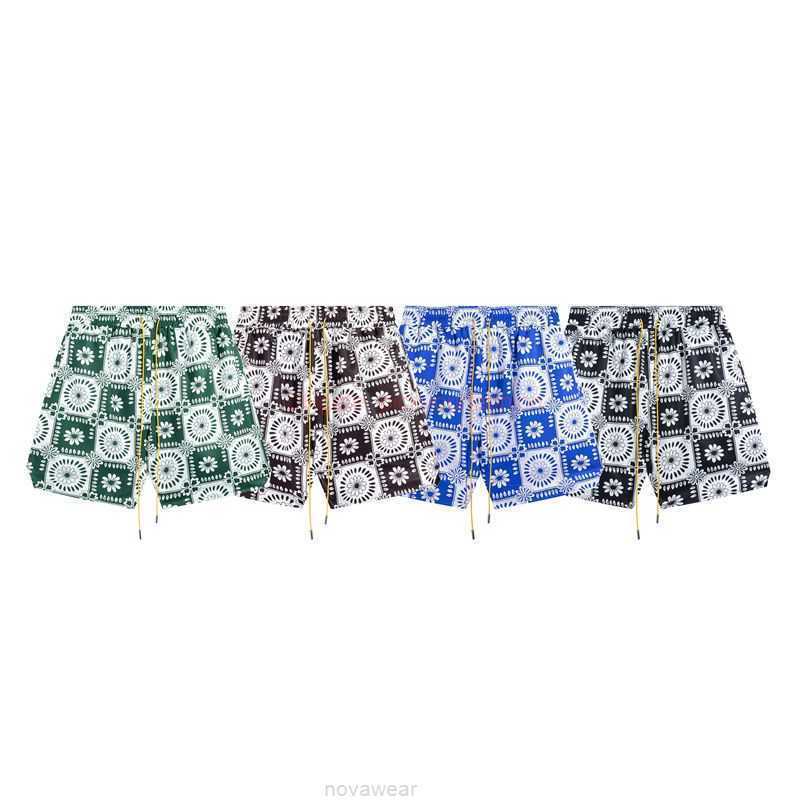 Designer Short Fashion Casual Clothing Beach shorts Trendy Rhude New All Over Chrysanthemum Quick Dried Beach Pants Summer Loose Casual Mens Womens Simple Versatil, Blue
Designer Short Fashion Casual Clothing Beach shorts Trendy Rhude New All Over Chrysanthemum Quick Dried Beach Pants Summer Loose Casual Mens Womens Simple Versatil, Blue