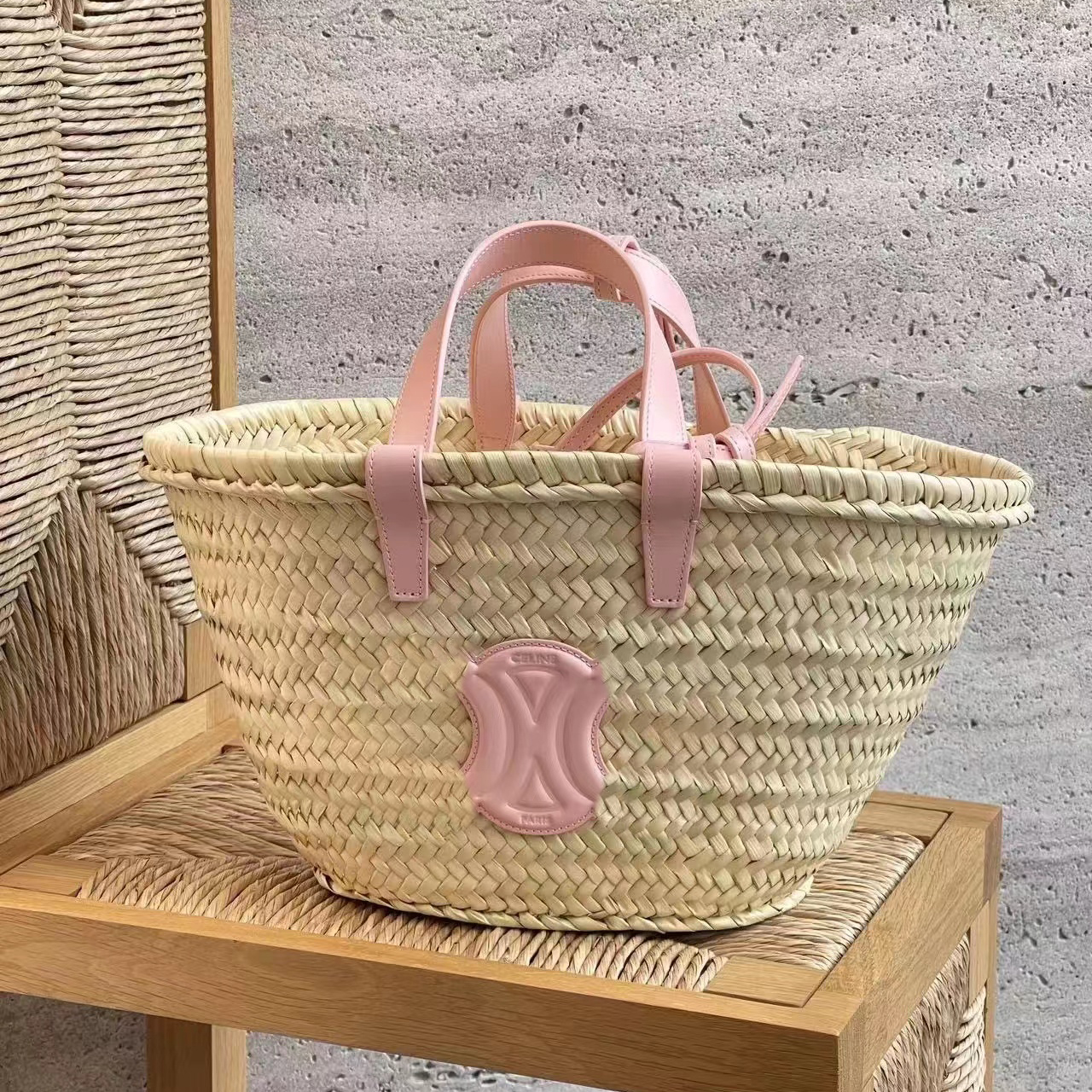 Beach straw TRIOMPHE Clutch Bags fashion Purses Shopping Womens mens weekend basket Tote Cross Body bucket travel handbags gym Toiletry Kits Shoulder bag Messenger, 2-pink
Beach straw TRIOMPHE Clutch Bags fashion Purses Shopping Womens mens weekend basket Tote Cross Body bucket travel handbags gym Toiletry Kits Shoulder bag Messenger, 2-pink