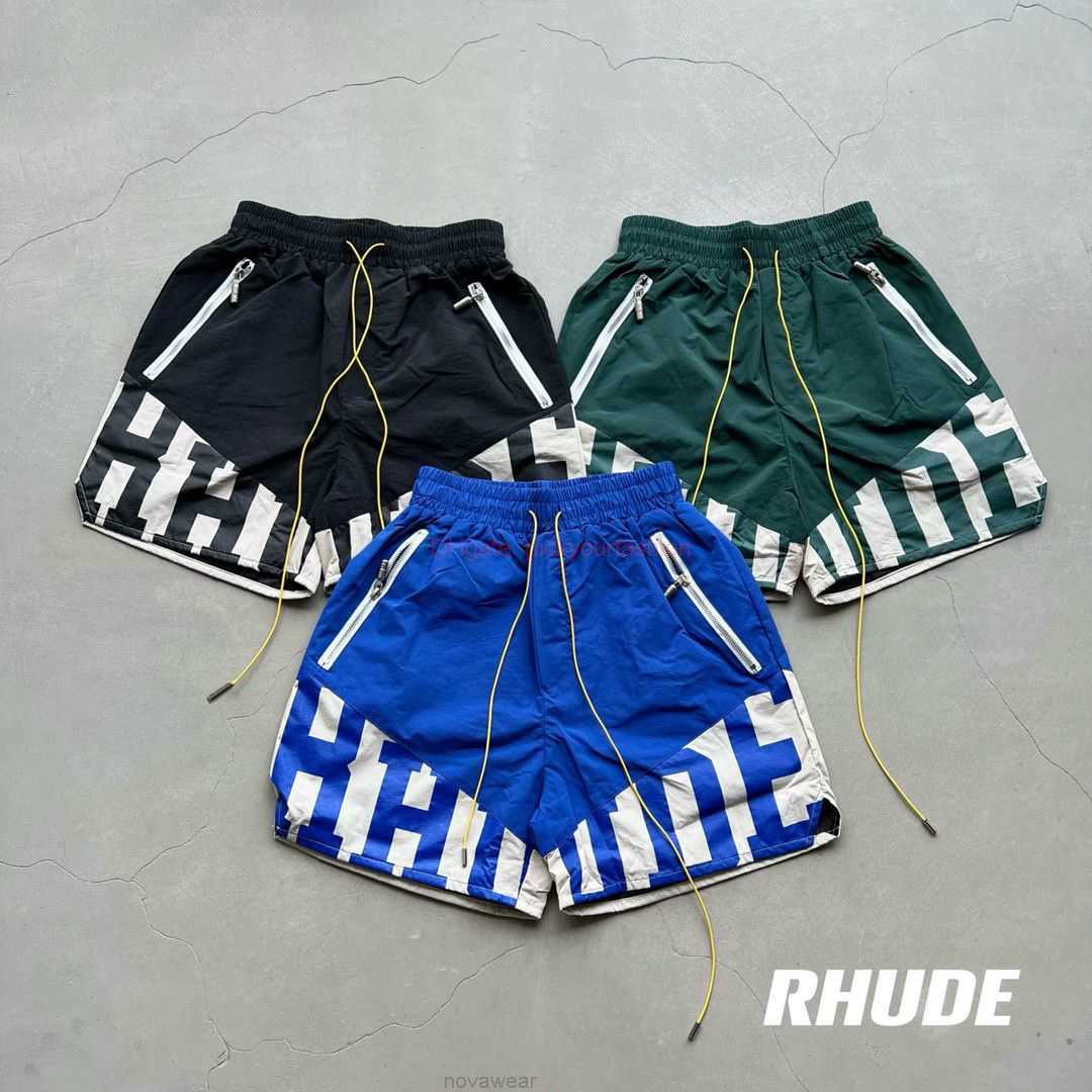 Designer Short Fashion Casual Clothing Beach shorts Canned Rhude 23fw High Street Heavy Industry Spliced Woven Shorts Couple Loose Capris Joggers Sportswear Outdo, Black
Designer Short Fashion Casual Clothing Beach shorts Canned Rhude 23fw High Street Heavy Industry Spliced Woven Shorts Couple Loose Capris Joggers Sportswear Outdo, Black