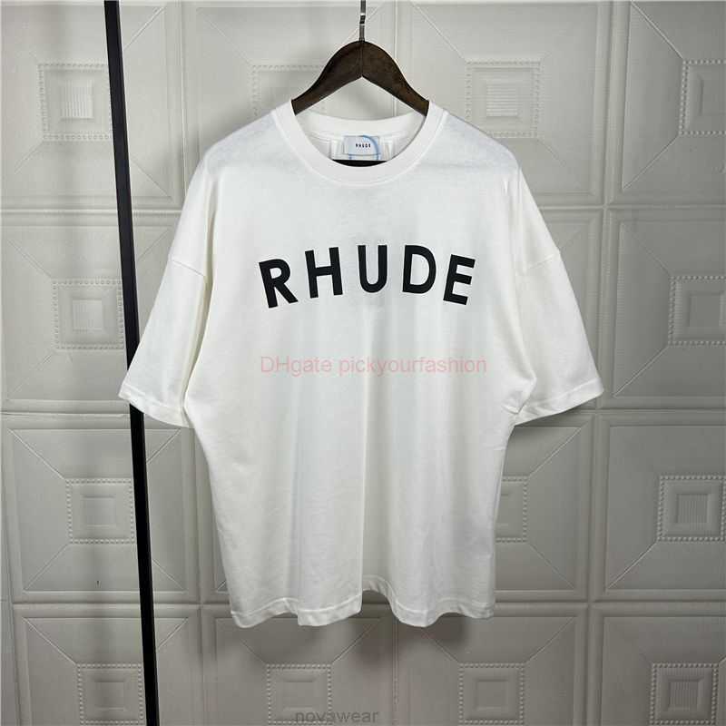 Designer Fashion Clothing Tees Tshirt Rhude High Street Banner Print Loose Short Sleeve Mens Hip Hop Casual Couple Versatile Tshirt Cotton Streetwear Tops Casual Sp, White
Designer Fashion Clothing Tees Tshirt Rhude High Street Banner Print Loose Short Sleeve Mens Hip Hop Casual Couple Versatile Tshirt Cotton Streetwear Tops Casual Sp, White