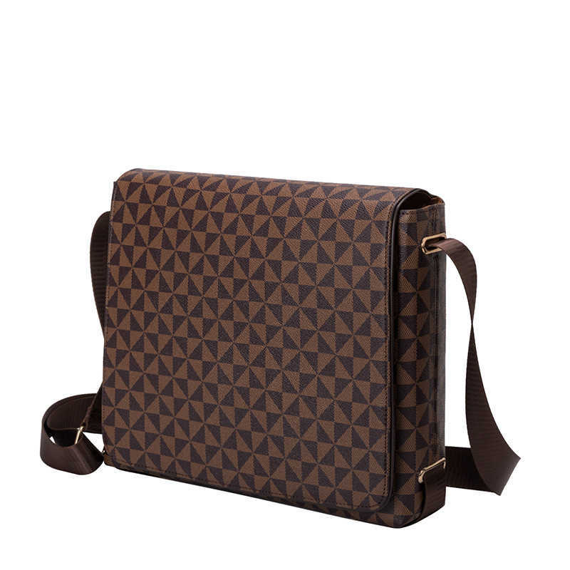 Fashion Designer Luxurys Men Business Crossbody Briefcases Tote Handbag Men's Single Shoulder Bag Plaid Grid Flip Genuine Leather Large Capacity Satchel Bags, Brown small size
Fashion Designer Luxurys Men Business Crossbody Briefcases Tote Handbag Men's Single Shoulder Bag Plaid Grid Flip Genuine Leather Large Capacity Satchel Bags, Brown small size