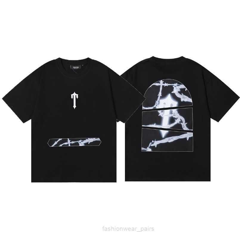 Designer Fashion Clothing Tees Tsihrts Shirts Trapstar Tee High Quality Double Yarn Cotton Short Sleeve Tshirt for Men Women Couples Loose High Street Round Neck Sho, Black
Designer Fashion Clothing Tees Tsihrts Shirts Trapstar Tee High Quality Double Yarn Cotton Short Sleeve Tshirt for Men Women Couples Loose High Street Round Neck Sho, Black