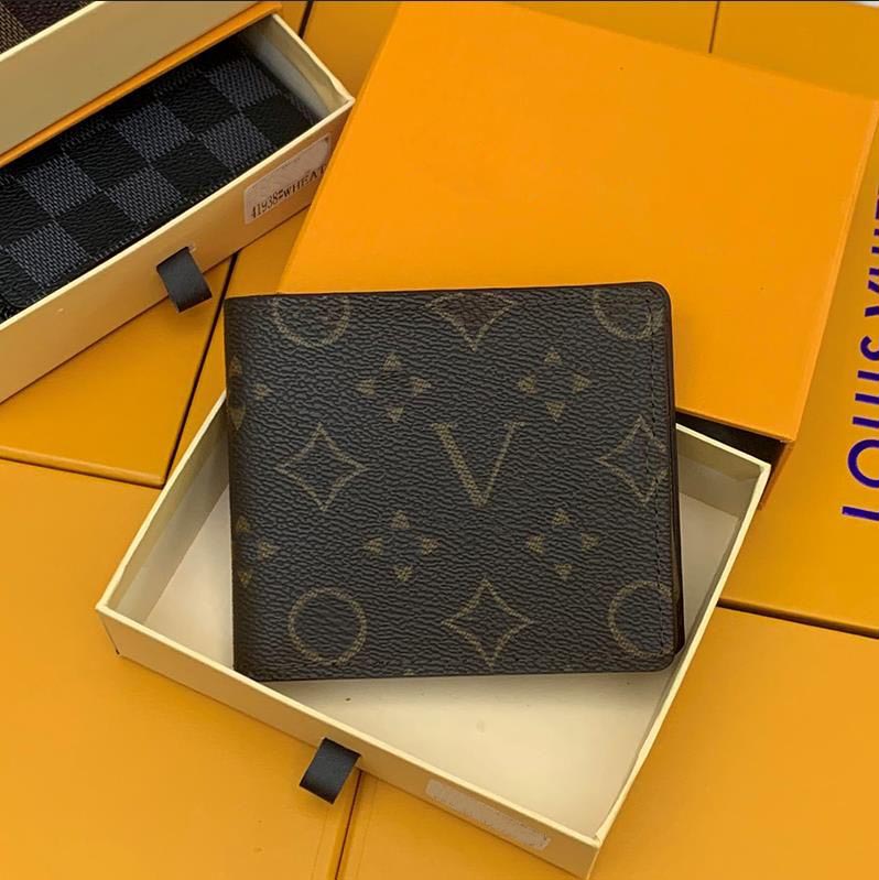 2023 top high quality designers wallets credit card holder france paris plaid style luxurys mens wallet designers women wallet high-end luxurys billfold purse, Brown plaid
2023 top high quality designers wallets credit card holder france paris plaid style luxurys mens wallet designers women wallet high-end luxurys billfold purse, Brown plaid