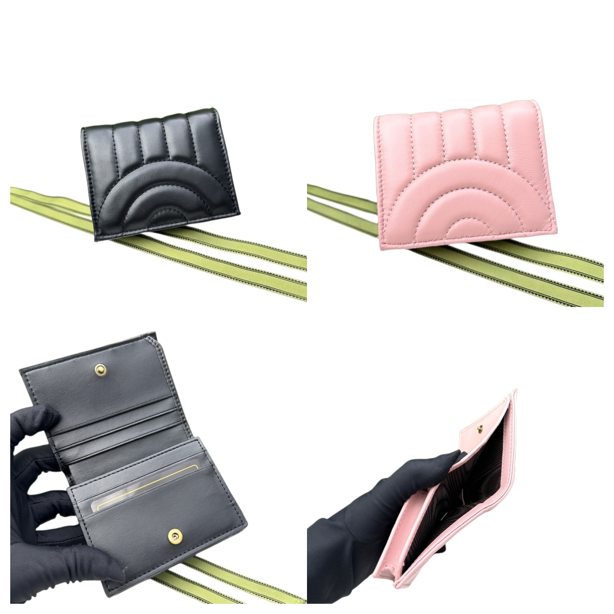 Designer Matelasse Card Case Wallet GX2 466492 Card holder Mini Wallet Five card slots Gold-toned hardware, Pink
Designer Matelasse Card Case Wallet GX2 466492 Card holder Mini Wallet Five card slots Gold-toned hardware, Pink