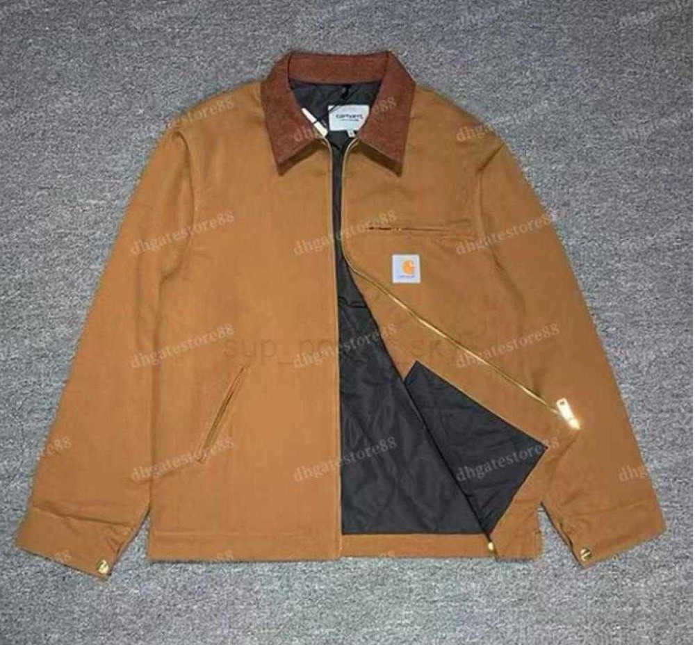 Carhart Designer Mens Jackets wip thick Detroit American work clothes cotton jacket men women couple Coat Loose design366ss, Black (thickened with cotton)
Carhart Designer Mens Jackets wip thick Detroit American work clothes cotton jacket men women couple Coat Loose design366ss, Black (thickened with cotton)