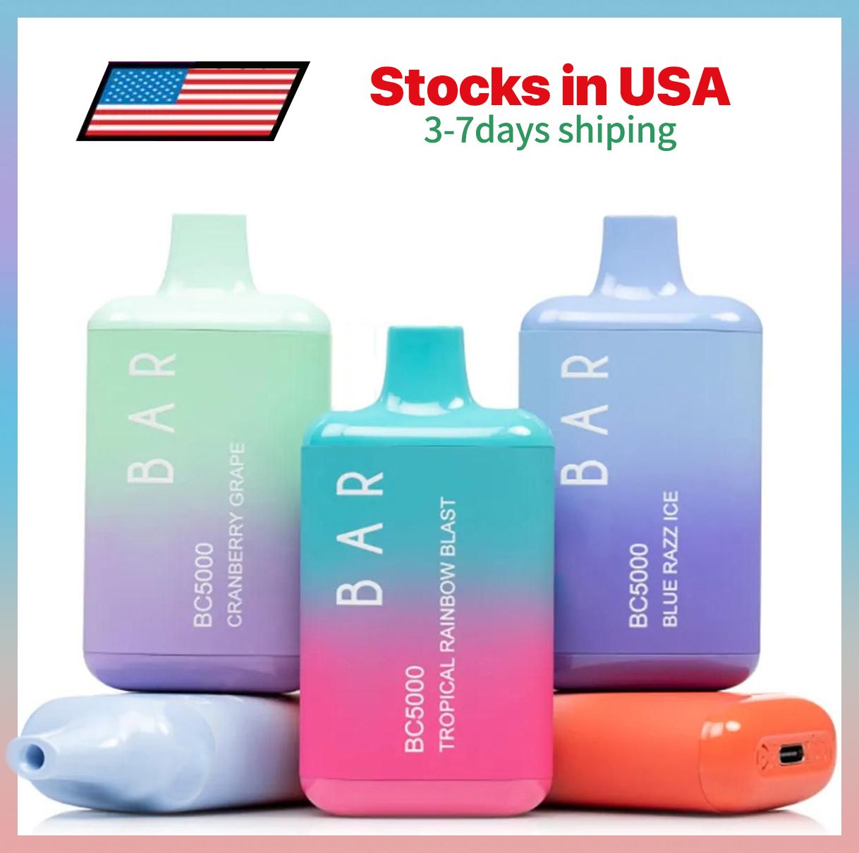 Stocks in USA,ELF BC 5000 puff Disposables Vapes e cigarettes,Ship to Hawaii and Alaska
Stocks in USA,ELF BC 5000 puff Disposables Vapes e cigarettes,Ship to Hawaii and Alaska