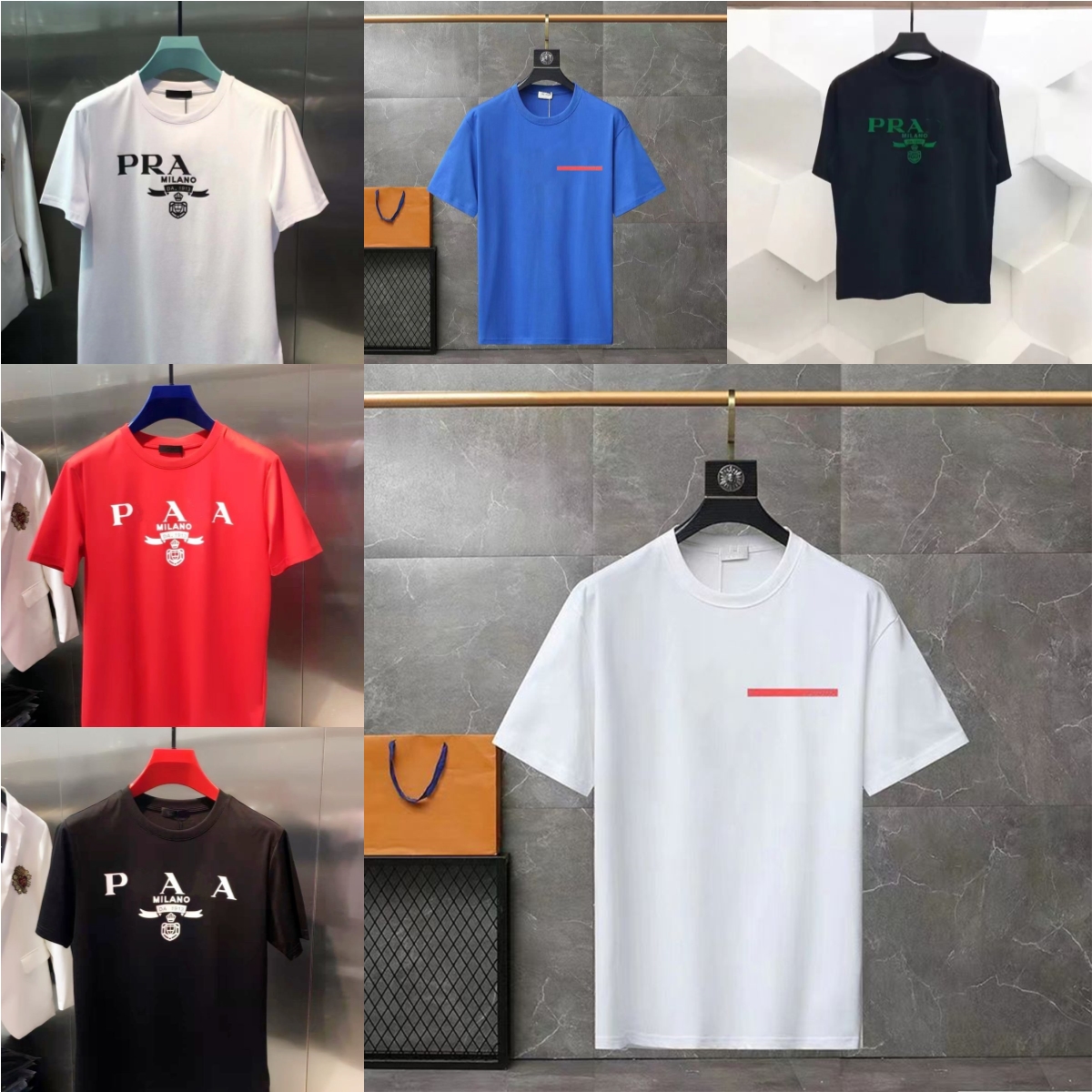 Designer Mens T Shirts Man Tshirts pradas Shorts Tees Summer Breathable Tops Unisex Shirt With Letters Design Short Sleeves Size M-3XL Clothes, 25
Designer Mens T Shirts Man Tshirts pradas Shorts Tees Summer Breathable Tops Unisex Shirt With Letters Design Short Sleeves Size M-3XL Clothes, 25