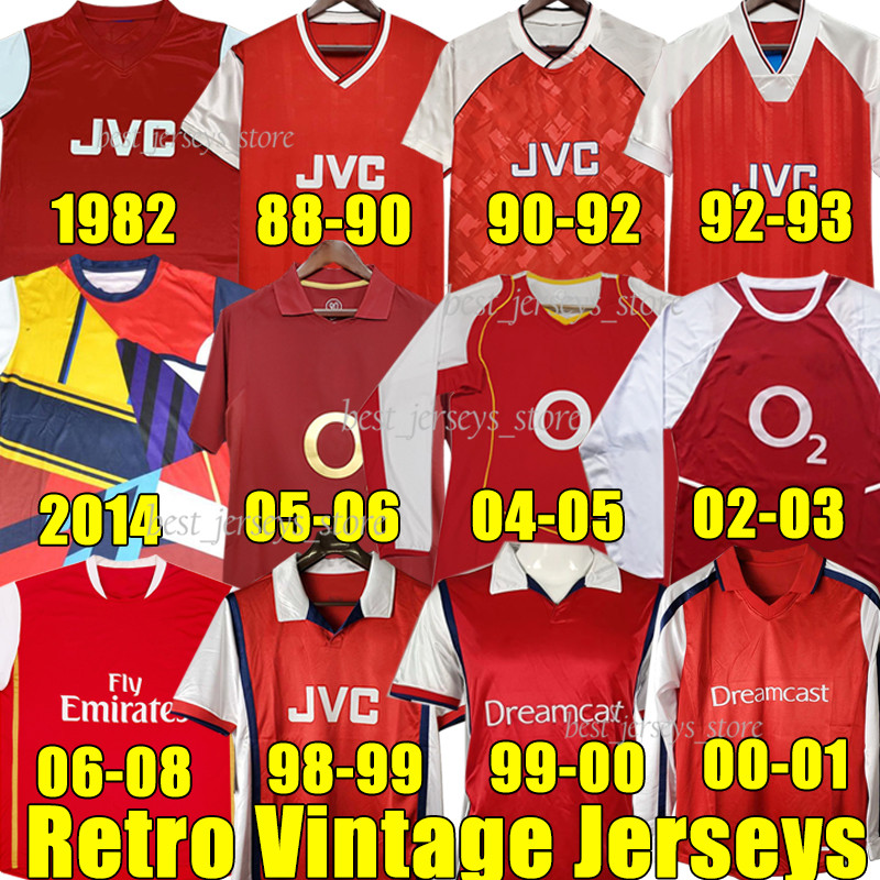 2005 2006 HENRY Retro Soccer Jerseys Gunners HIGHBURY PIRES REYES 2014 02 03 92 93 94 95 96 97 98 99 BERGKAMP ADAMS Persie Galla 82 88 89 90 Vintage Classic Football Shirts, Asenna 2004-05
2005 2006 HENRY Retro Soccer Jerseys Gunners HIGHBURY PIRES REYES 2014 02 03 92 93 94 95 96 97 98 99 BERGKAMP ADAMS Persie Galla 82 88 89 90 Vintage Classic Football Shirts, Asenna 2004-05