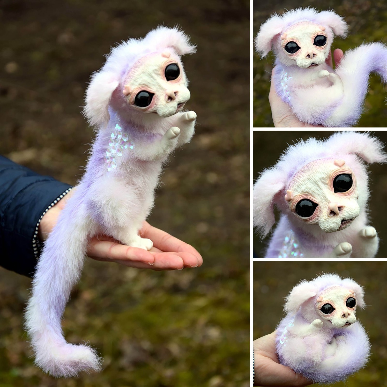 Garden Decorations Funny Present Plush Doll Worm From Labyrinth Falkor From The Neverending Story Fuchur Handmade Baby Ludo From Labyrinths Toy 230617