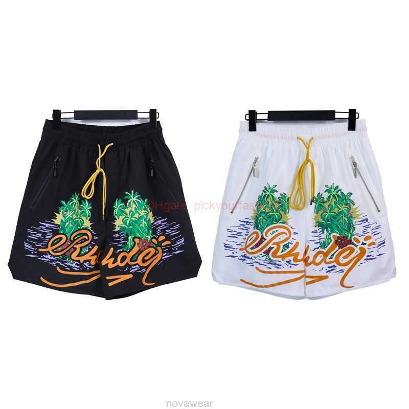 Designer Short Fashion Casual Clothing Beach shorts Rhude American Fashion Brand Coconut Tree Water Splash Pattern Letter Printing Shorts Loose Relaxed Casual Men
Designer Short Fashion Casual Clothing Beach shorts Rhude American Fashion Brand Coconut Tree Water Splash Pattern Letter Printing Shorts Loose Relaxed Casual Men