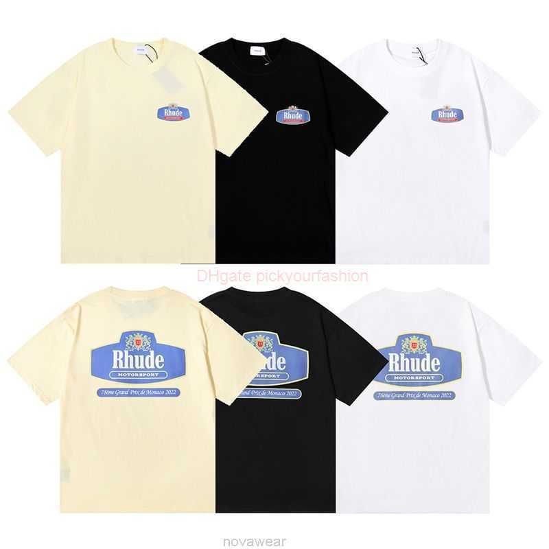Designer Fashion Clothing Tees Tshirt Small Fashion Rhude Letter Print Round Neck Short Sleeve Street Loose Relaxed Couple Tshirt Summer Cotton Streetwear Tops Cas
Designer Fashion Clothing Tees Tshirt Small Fashion Rhude Letter Print Round Neck Short Sleeve Street Loose Relaxed Couple Tshirt Summer Cotton Streetwear Tops Cas