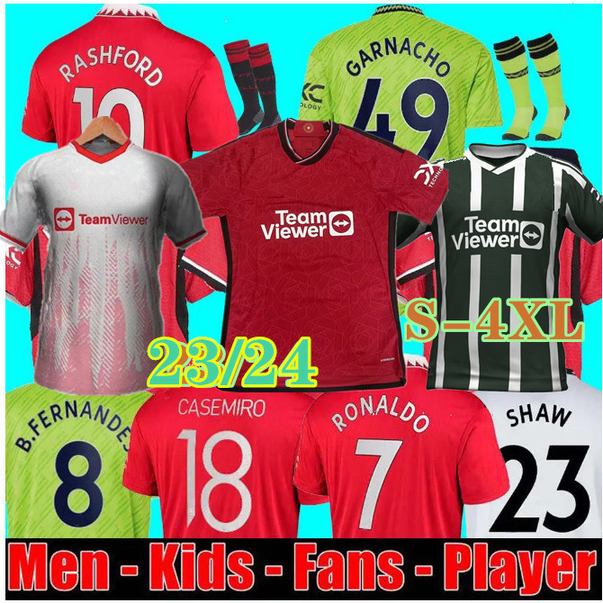 23 24 SANCHO soccer jerseys BRUNO FERNANDES RASHFORD football shirt 2023 2024 men kids KIT MANS UTDS MARTINEZ CASEMIRO ANTONY MANCHESTERS Garnacho Fans Player
23 24 SANCHO soccer jerseys BRUNO FERNANDES RASHFORD football shirt 2023 2024 men kids KIT MANS UTDS MARTINEZ CASEMIRO ANTONY MANCHESTERS Garnacho Fans Player