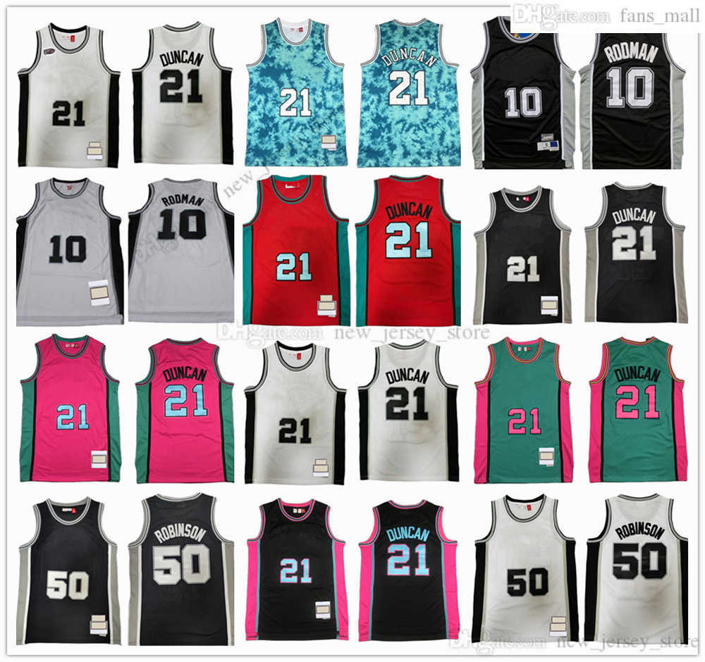 Mitchell and Ness 1998-99 Basketball 10 Dennis Rodman Jerseys Retro Stitched 50 David Robinson Tim 21 Duncan Black Green Pink Red White 1995 All-Star Jersey, As picture (with team logo)
Mitchell and Ness 1998-99 Basketball 10 Dennis Rodman Jerseys Retro Stitched 50 David Robinson Tim 21 Duncan Black Green Pink Red White 1995 All-Star Jersey, As picture (with team logo)