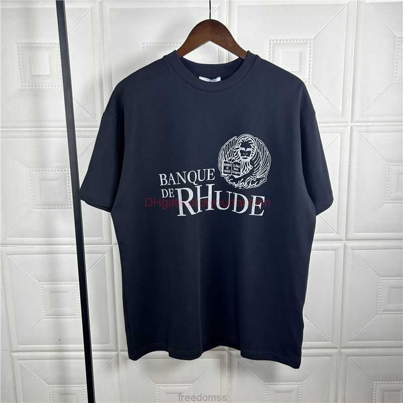 Designer Fashion Clothing Tees Tshirt American Rhude Bank Slogan Letter Print Mens Womens Hip Hop Loose Short Sleeve Fog Half Sleeve Tshirt in Fashion Cotton Streetw, Royal blue
Designer Fashion Clothing Tees Tshirt American Rhude Bank Slogan Letter Print Mens Womens Hip Hop Loose Short Sleeve Fog Half Sleeve Tshirt in Fashion Cotton Streetw, Royal blue