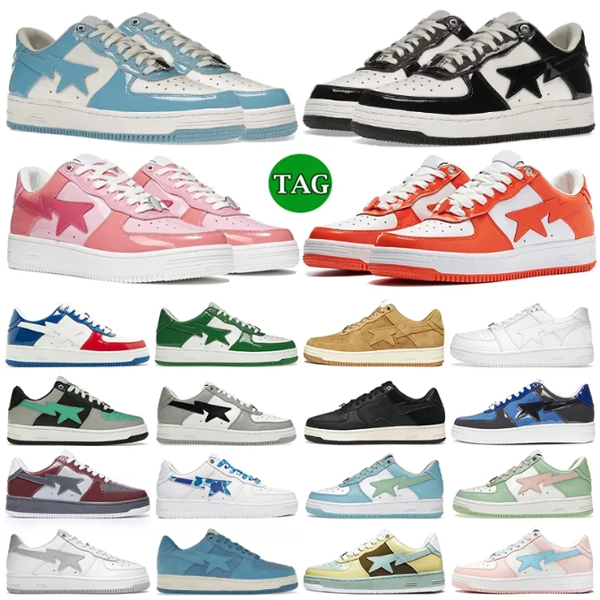 2023 shoes men women bapesta sneakers sta low Black Camo White Blue Yellow Beige Suede Pastel Grey Green Combo Pink mens trainers sports casual platform sneakers, 30
2023 shoes men women bapesta sneakers sta low Black Camo White Blue Yellow Beige Suede Pastel Grey Green Combo Pink mens trainers sports casual platform sneakers, 30