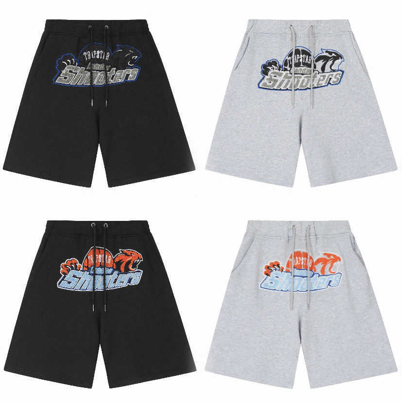 Designer Short Fashion Casual Clothing Summer New Trapstar Leopard Embroidery Shorts Fashion Brand Mens Womens Sports Loose Cotton Capris Beach shorts Joggers Spo, Black 11
Designer Short Fashion Casual Clothing Summer New Trapstar Leopard Embroidery Shorts Fashion Brand Mens Womens Sports Loose Cotton Capris Beach shorts Joggers Spo, Black 11