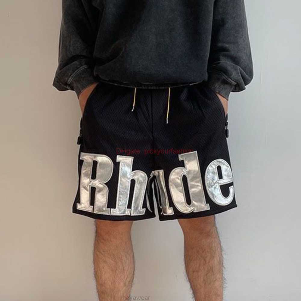Designer Short Fashion Casual Clothing Beach shorts Genuine Rhude Drawstring Mesh Basketball Breathable Sports Shorts High Street Loose Beach Pants Capris Jogger, Black
Designer Short Fashion Casual Clothing Beach shorts Genuine Rhude Drawstring Mesh Basketball Breathable Sports Shorts High Street Loose Beach Pants Capris Jogger, Black