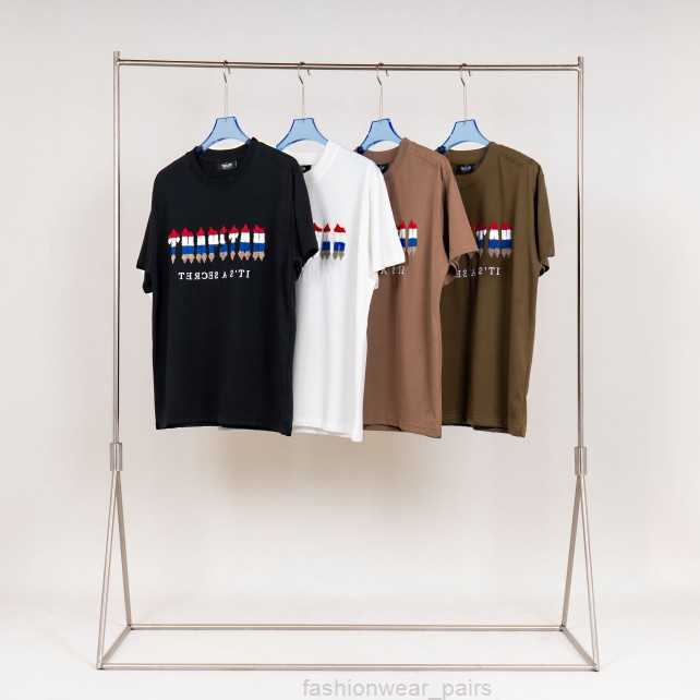 Designer Fashion Clothing Tees Tsihrts Shirts Trapstar 23s Letter Towel Embroidery Casual Set Summer Simple Versatile Cotton Loose Fashion Short Sleeves Rock Hip h, Army green
Designer Fashion Clothing Tees Tsihrts Shirts Trapstar 23s Letter Towel Embroidery Casual Set Summer Simple Versatile Cotton Loose Fashion Short Sleeves Rock Hip h, Army green
