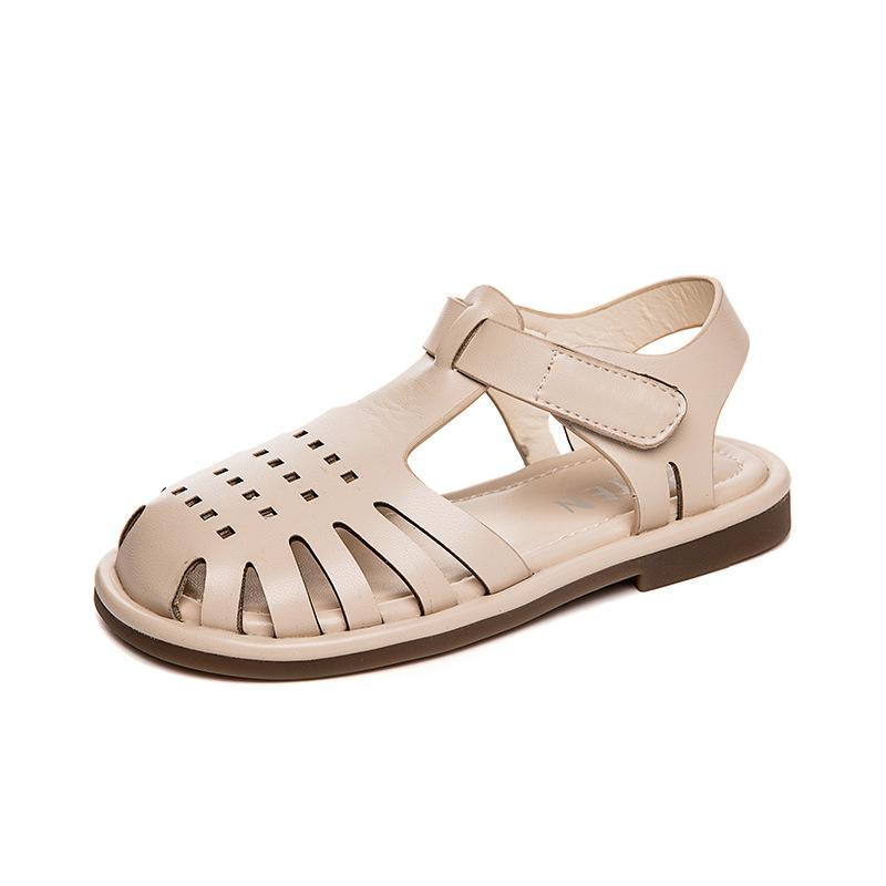 Sandals Baby Shoes Flip Flops Kids Footwear Girls Summer Flat Retro Hollow Word Buckle Strap Roman F12759, C3
Sandals Baby Shoes Flip Flops Kids Footwear Girls Summer Flat Retro Hollow Word Buckle Strap Roman F12759, C3