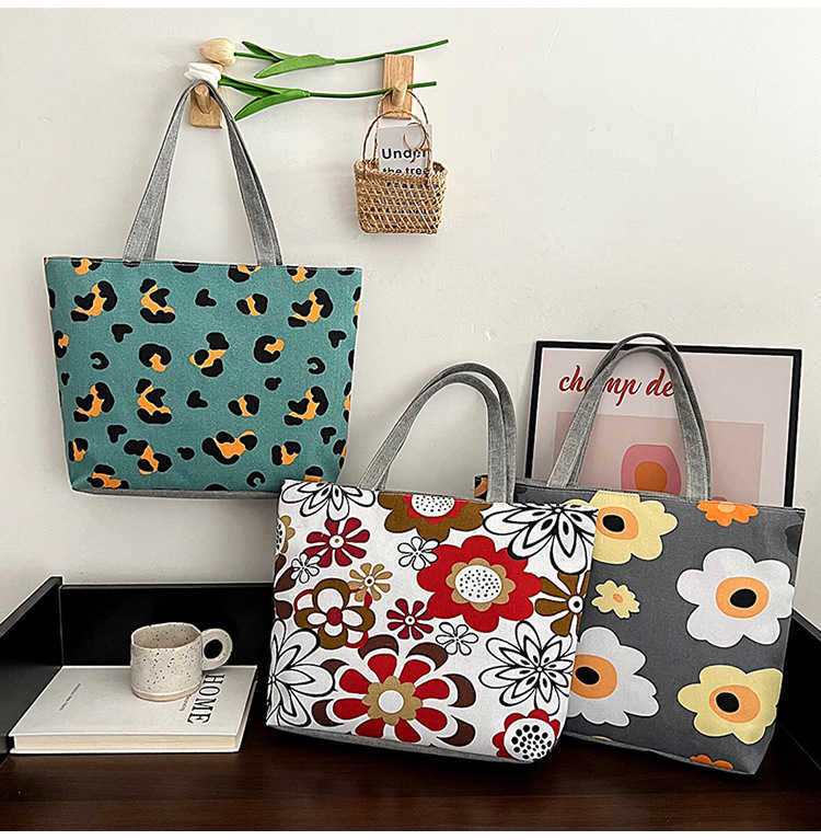 New canvas bag women's bag large capacity single shoulder diagonal bag printed bag handbag, 17
New canvas bag women's bag large capacity single shoulder diagonal bag printed bag handbag, 17