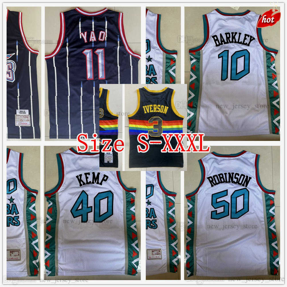 Mitchell and Ness 1995 All-Star Basketball Shawn 40 Kemp Jerseys Retro White 50 David 10 Charles Robinson Barkley Jersey Stitched Size S-XXXL 3 Allen 11 Yao Iverson Ming, 10barkley
Mitchell and Ness 1995 All-Star Basketball Shawn 40 Kemp Jerseys Retro White 50 David 10 Charles Robinson Barkley Jersey Stitched Size S-XXXL 3 Allen 11 Yao Iverson Ming, 10barkley