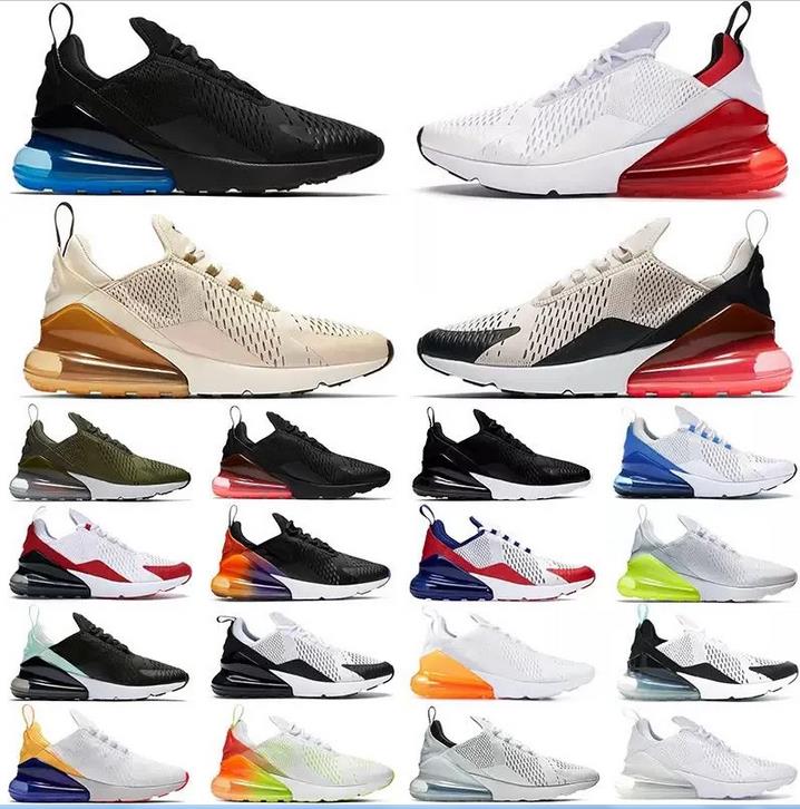 Designers 270 270s Mens Women Running Shoes Triple Black White Pack Multi Dusty Cactus Trainer Brown Barely Rose Anthracite Tea Berry Outdoor Sneakers, #36