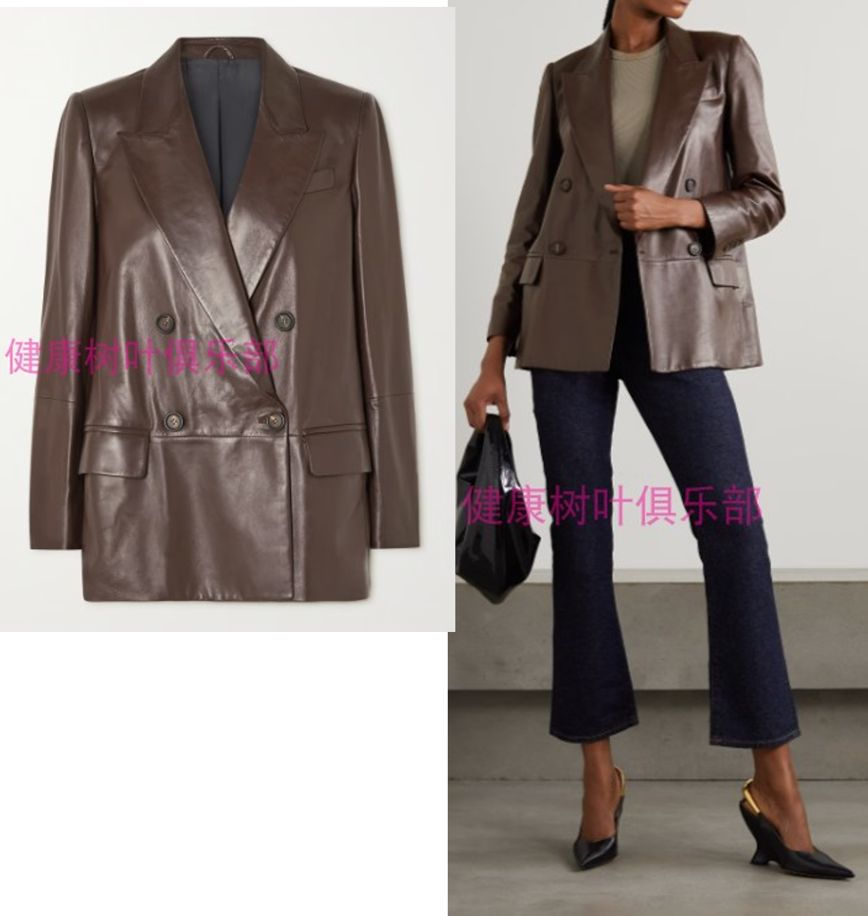 Womens Coats Brunello Cucinelli Autumn Summer Double-breasted Sheepskin Leather Brown Suits Coats
Womens Coats Brunello Cucinelli Autumn Summer Double-breasted Sheepskin Leather Brown Suits Coats
