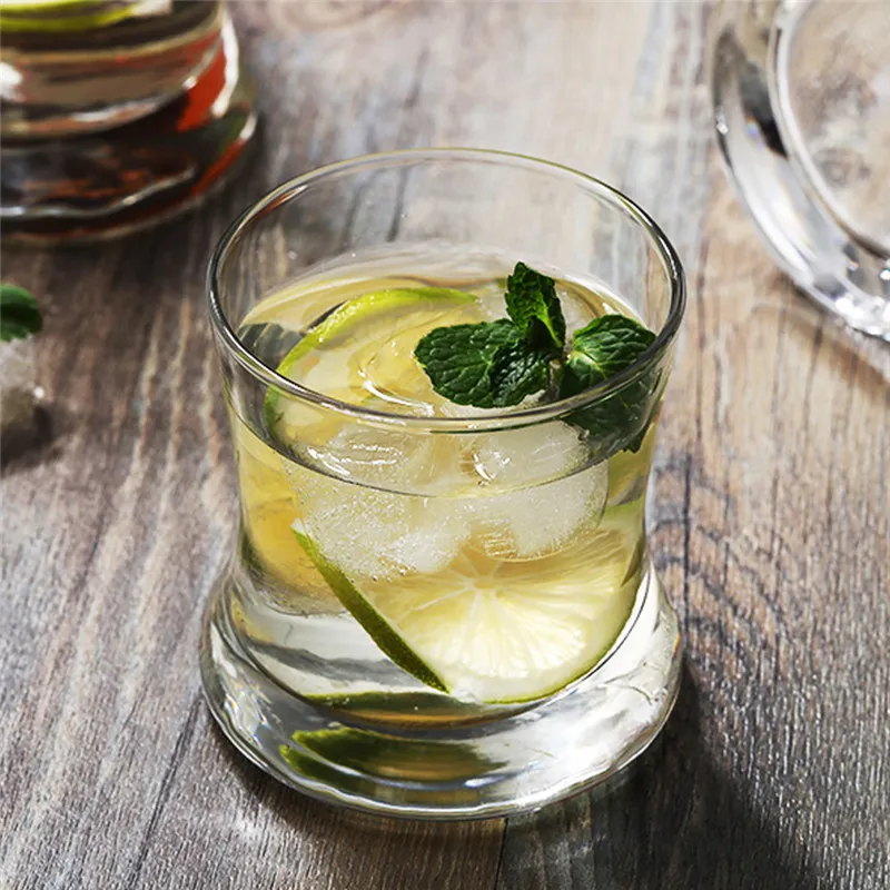 1 PCS Lead-free Crystal Bourbon Whiskey Glass White Spirits Mug Scotch Cups Wine Cup Home Bar Drinkware 0619