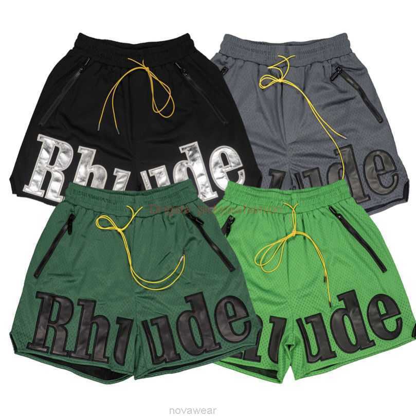 Designer Short Fashion Casual Clothing Beach shorts Rhude American Street Patch Embroidered Mesh Basketball Pants Loose Breathable Mens Womens Casual Shorts in Su, Emerald
Designer Short Fashion Casual Clothing Beach shorts Rhude American Street Patch Embroidered Mesh Basketball Pants Loose Breathable Mens Womens Casual Shorts in Su, Emerald