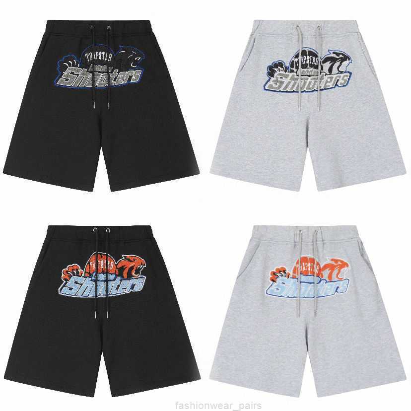 Designer Short Fashion Casual Clothing Summer New Trapstar Leopard Embroidery Shorts Fashion Brand Mens Womens Sports Loose Cotton Capris Beach shorts Joggers Spo, Black 11
Designer Short Fashion Casual Clothing Summer New Trapstar Leopard Embroidery Shorts Fashion Brand Mens Womens Sports Loose Cotton Capris Beach shorts Joggers Spo, Black 11